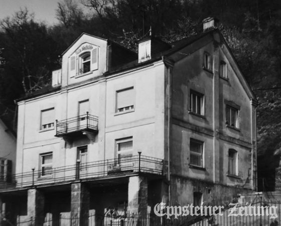 Das undatierte Foto stammt aus den Unterlagen von Stefan Gelhar und zeigt die Villa Mathilde in der Staufenstraße.