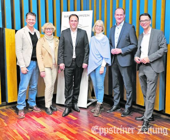 Nach der Nominierung: Dirk Büttner, Sabine Bergold, Alexander Simon, Andrea Sehr, Norbert Altenkamp (MdB) und Christian Heinz (v.li.). Foto: privat