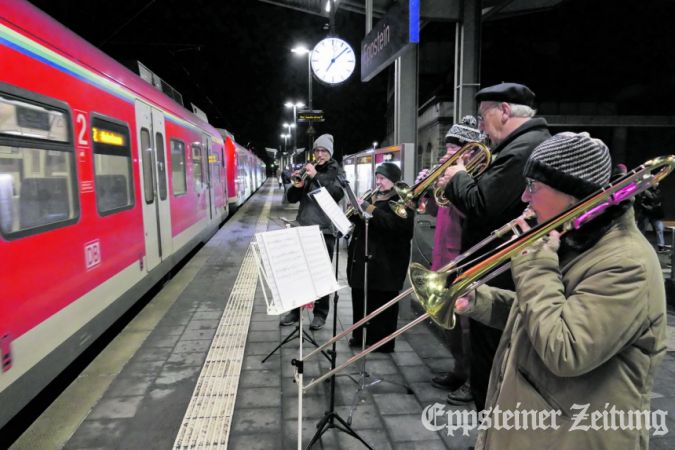 Bahnhofsaktion Talkirche Foto: privat