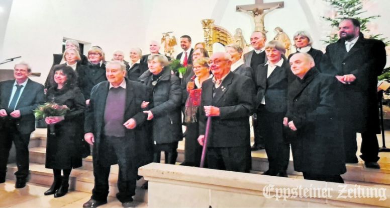 Der Kirchenchor Niederjosbach feierte sein 80-jähriges Bestehen.Foto: privat