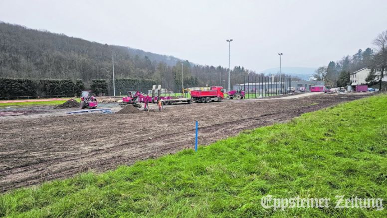 Gelände an der Embsmühle für die neue Kita. Foto: Stadt Eppstein